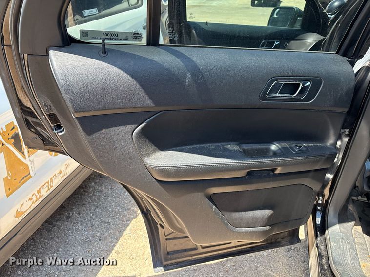 image for item DX8003 2018 Ford Explorer Police Intercepter SUV