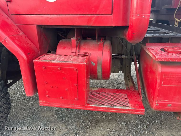 image for item DY0747 1985 AM General M923 flatbed truck