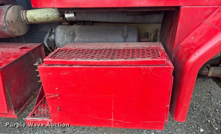 image for item DY0747 1985 AM General M923 flatbed truck