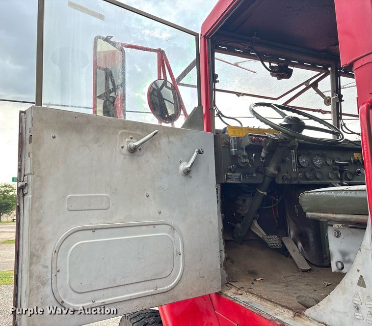 image for item DY0747 1985 AM General M923 flatbed truck