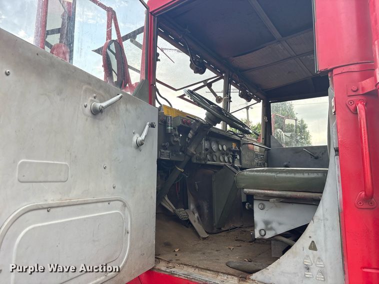 image for item DY0747 1985 AM General M923 flatbed truck