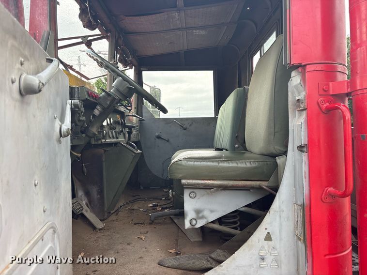 image for item DY0747 1985 AM General M923 flatbed truck