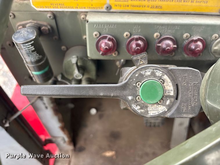 image for item DY0747 1985 AM General M923 flatbed truck