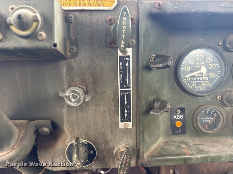 image for item DY0747 1985 AM General M923 flatbed truck