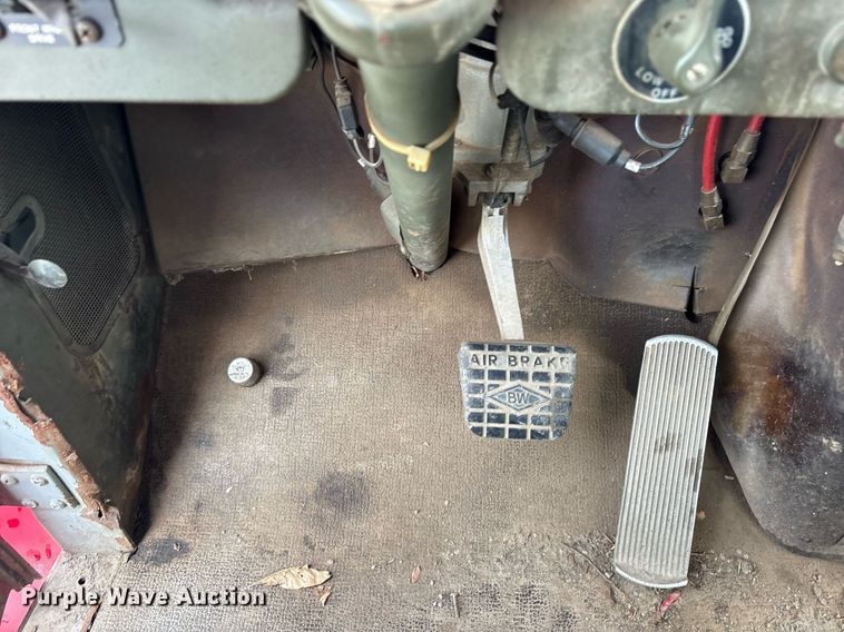 image for item DY0747 1985 AM General M923 flatbed truck