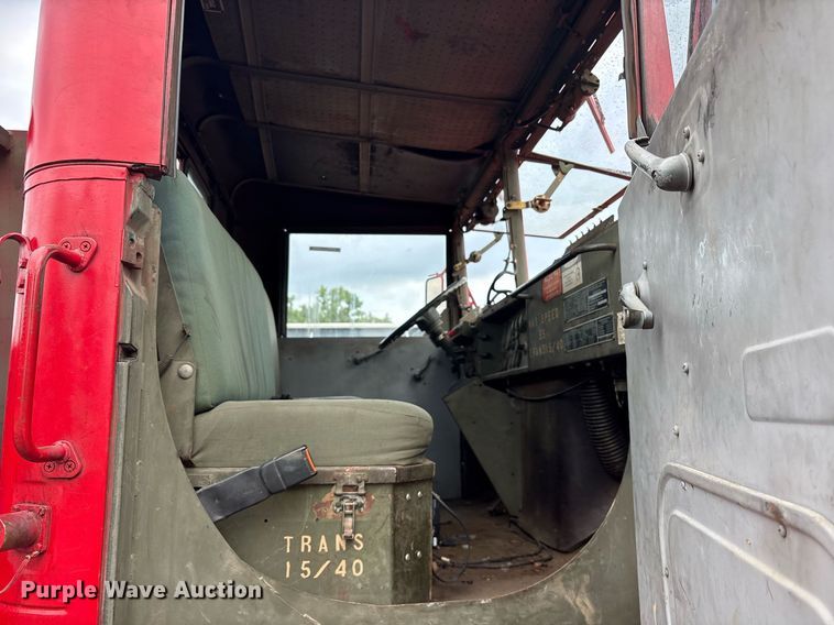 image for item DY0747 1985 AM General M923 flatbed truck