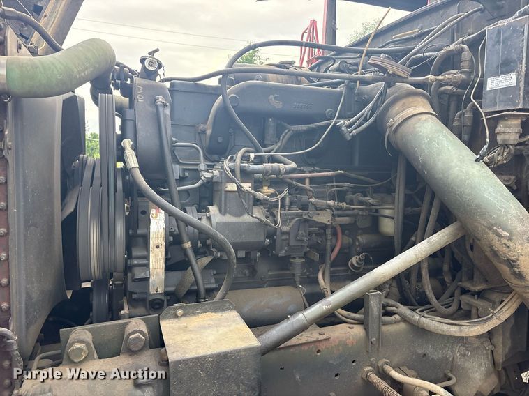 image for item DY0747 1985 AM General M923 flatbed truck