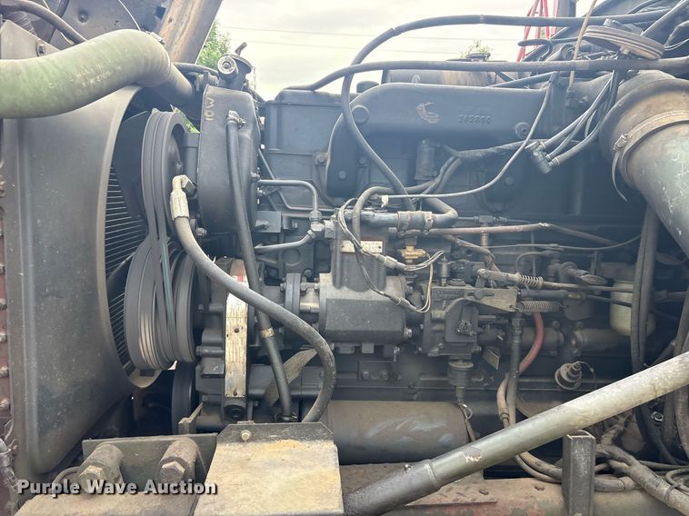 image for item DY0747 1985 AM General M923 flatbed truck