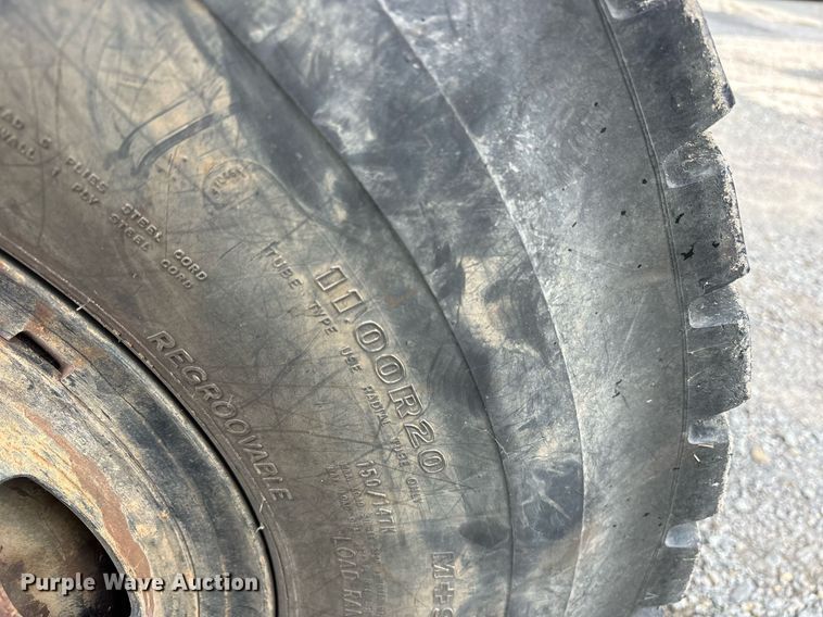 image for item DY0747 1985 AM General M923 flatbed truck