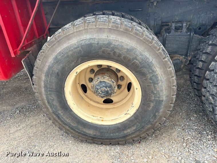 image for item DY0747 1985 AM General M923 flatbed truck