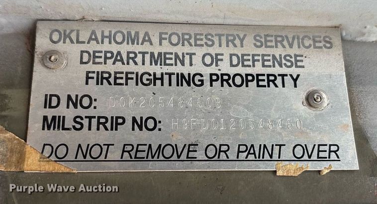 image for item DY0747 1985 AM General M923 flatbed truck