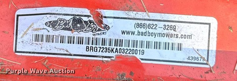 image for item DZ4213 2022 Bad Boy Rogue ZTR lawn mower