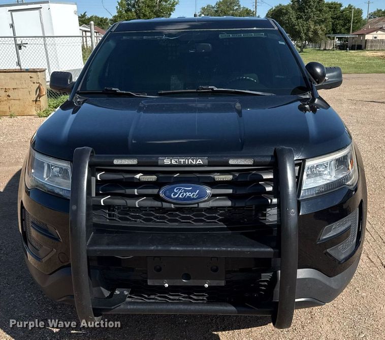 image for item DZ8665 2018 Ford Explorer Police Interceptor SUV