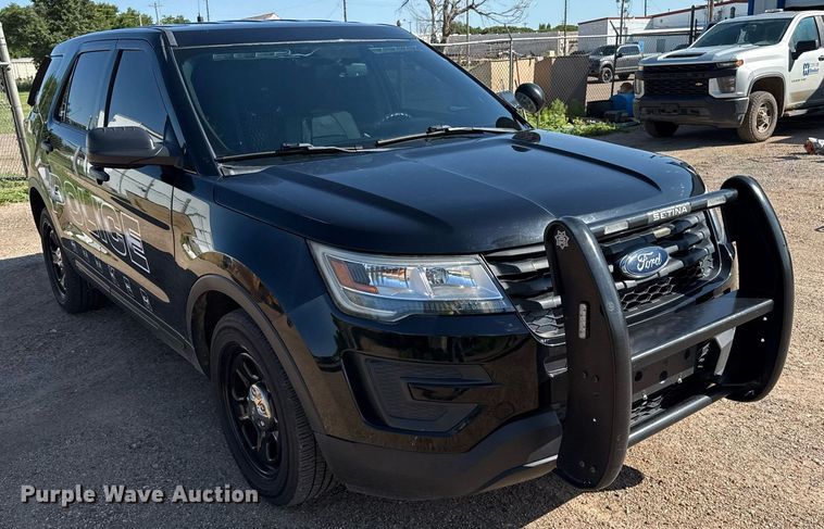 image for item DZ8665 2018 Ford Explorer Police Interceptor SUV