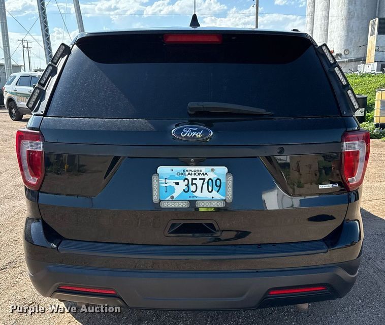 image for item DZ8665 2018 Ford Explorer Police Interceptor SUV