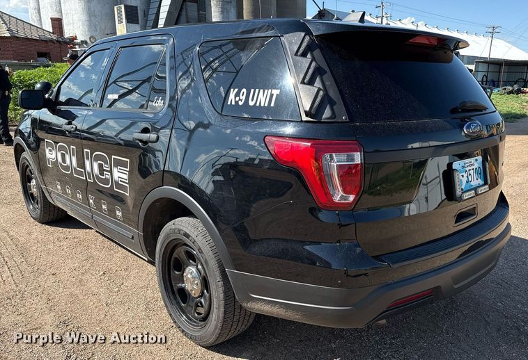 image for item DZ8665 2018 Ford Explorer Police Interceptor SUV