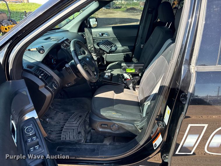 image for item DZ8665 2018 Ford Explorer Police Interceptor SUV