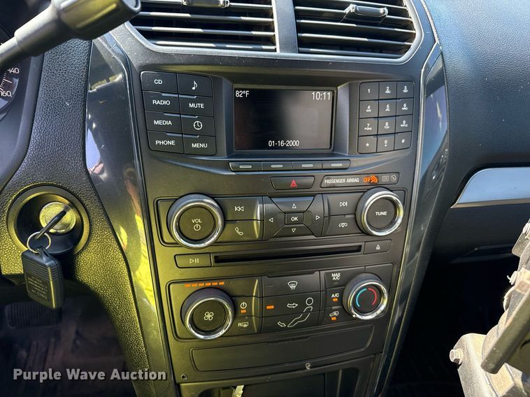 image for item DZ8665 2018 Ford Explorer Police Interceptor SUV