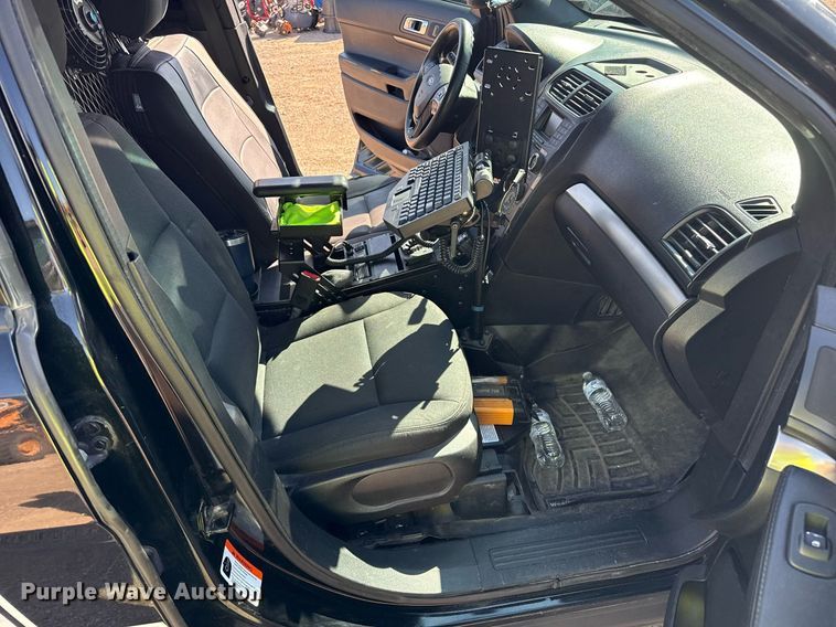 image for item DZ8665 2018 Ford Explorer Police Interceptor SUV