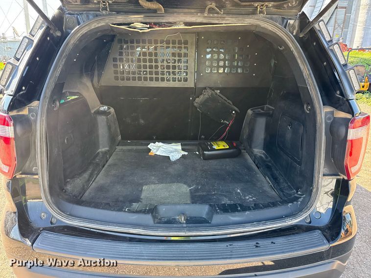 image for item DZ8665 2018 Ford Explorer Police Interceptor SUV