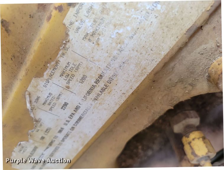 image for item EA2448 1996 Caterpillar 140H motor grader