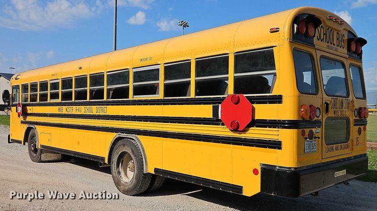 image for item EB8160 2013 Blue Bird All American  school bus