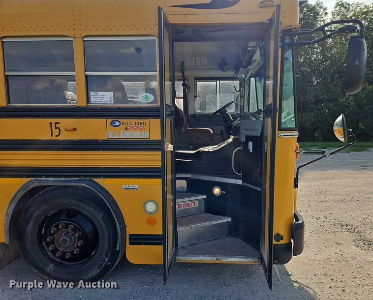 image for item EB8160 2013 Blue Bird All American  school bus