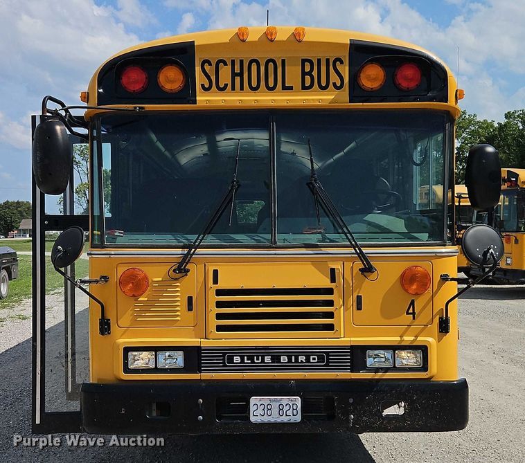 image for item EB8162 2009 Blue Bird All American school bus