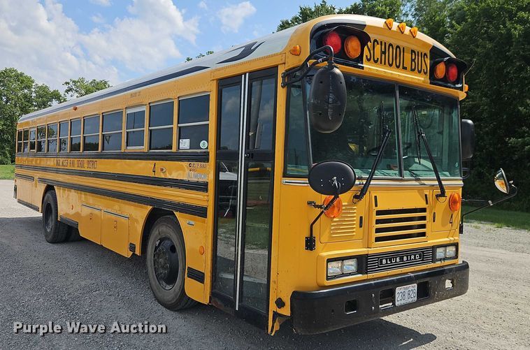 image for item EB8162 2009 Blue Bird All American school bus