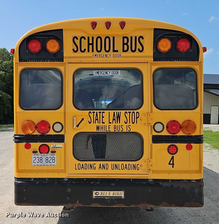 image for item EB8162 2009 Blue Bird All American school bus