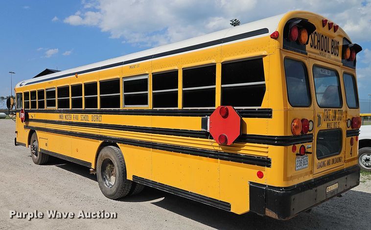 image for item EB8162 2009 Blue Bird All American school bus