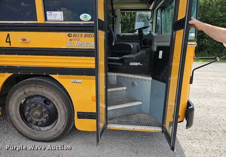 image for item EB8162 2009 Blue Bird All American school bus