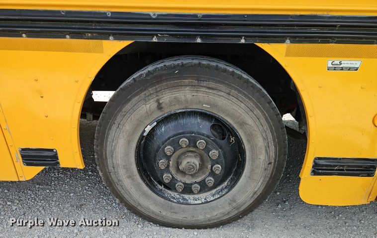 image for item EB8162 2009 Blue Bird All American school bus