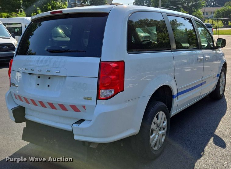 image for item EC4322 2017 Dodge Grand Caravan handicap accessible van