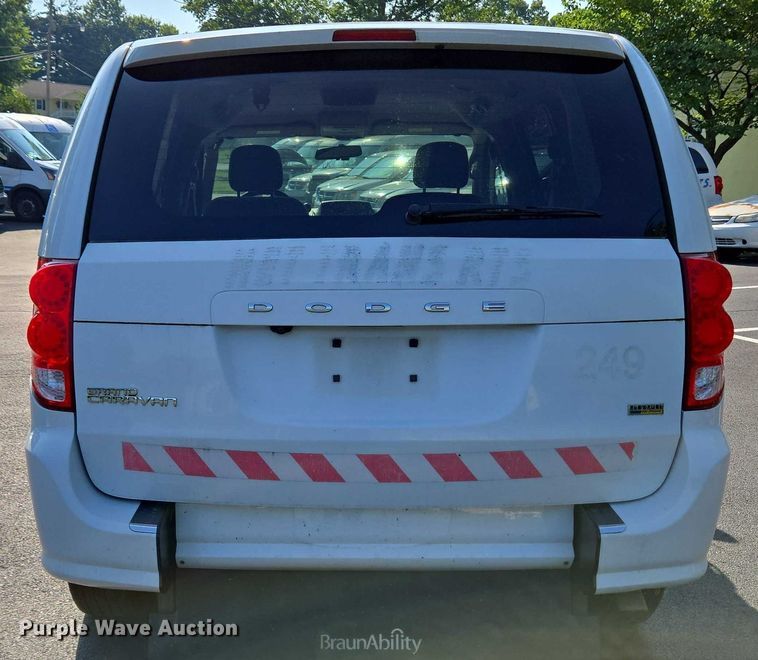 image for item EC4322 2017 Dodge Grand Caravan handicap accessible van