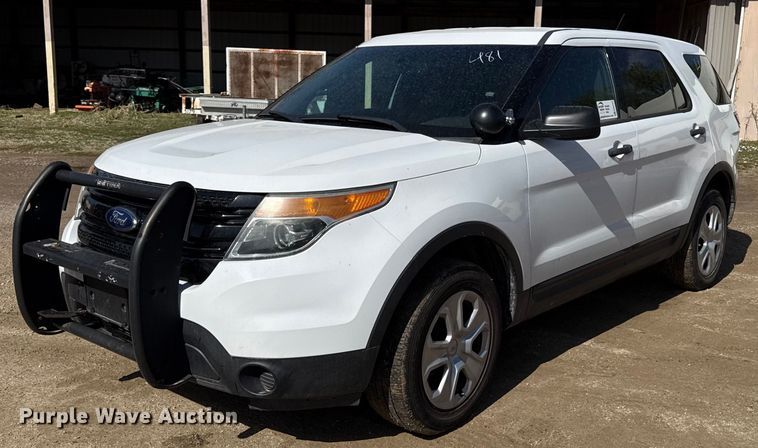 image for item ED4147 2014 Ford Explorer Police Interceptor SUV