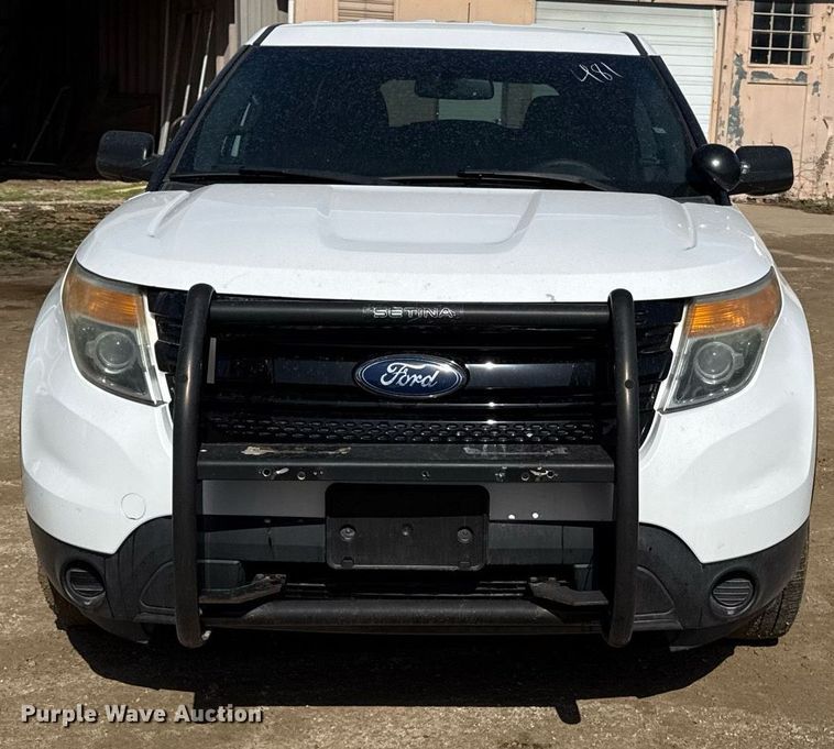 image for item ED4147 2014 Ford Explorer Police Interceptor SUV