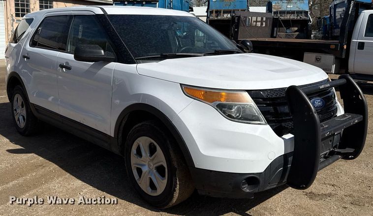 image for item ED4147 2014 Ford Explorer Police Interceptor SUV