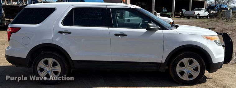 image for item ED4147 2014 Ford Explorer Police Interceptor SUV
