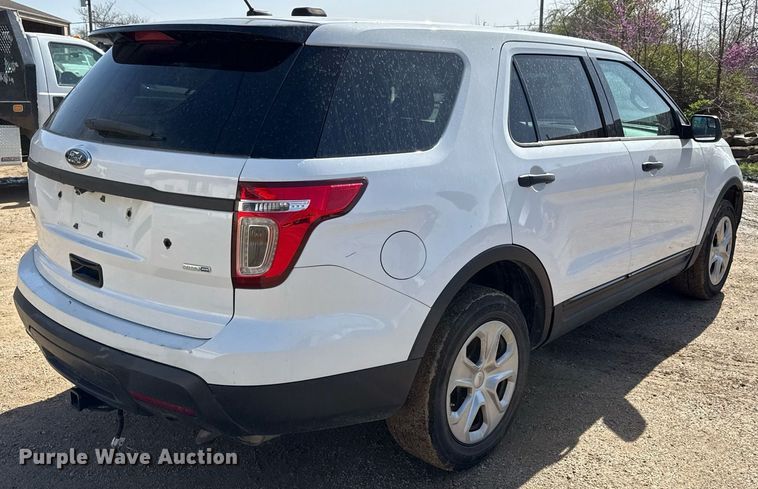 image for item ED4147 2014 Ford Explorer Police Interceptor SUV