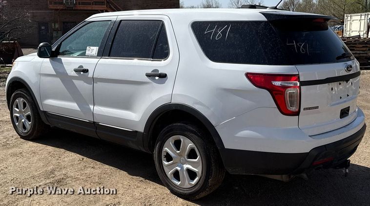 image for item ED4147 2014 Ford Explorer Police Interceptor SUV