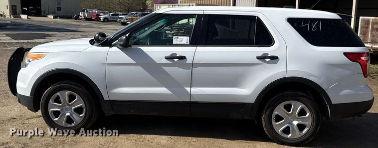 image for item ED4147 2014 Ford Explorer Police Interceptor SUV