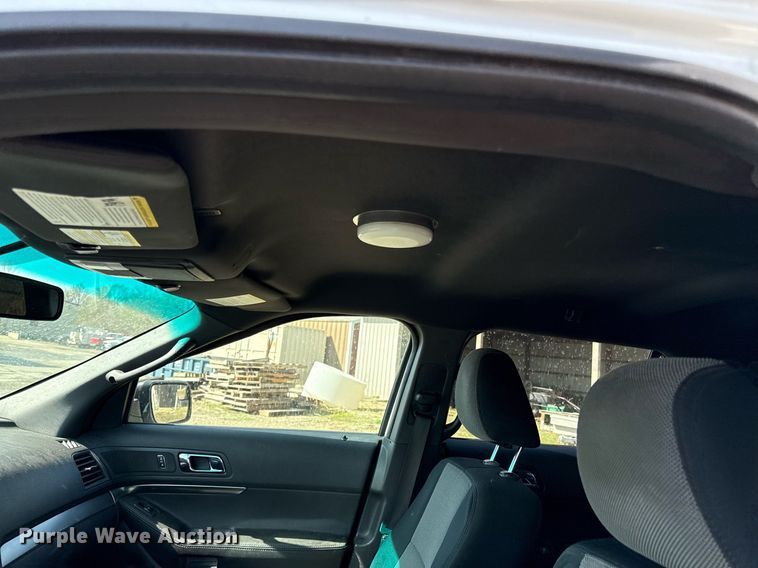 image for item ED4147 2014 Ford Explorer Police Interceptor SUV