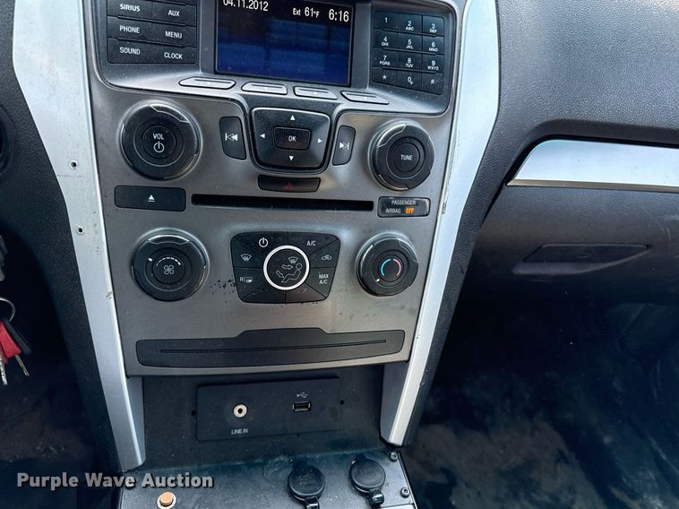 image for item ED4147 2014 Ford Explorer Police Interceptor SUV