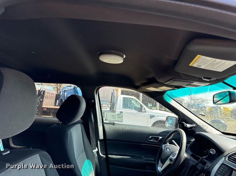 image for item ED4147 2014 Ford Explorer Police Interceptor SUV