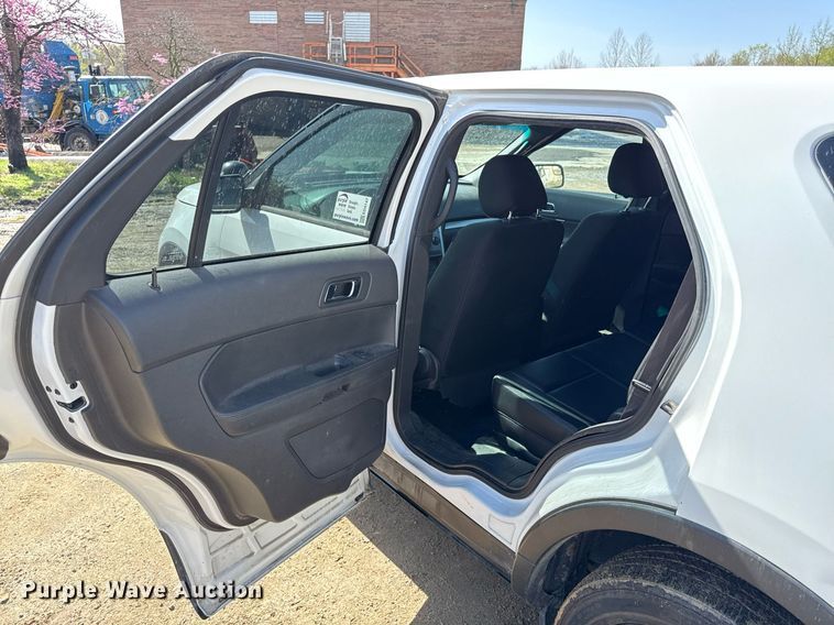 image for item ED4147 2014 Ford Explorer Police Interceptor SUV