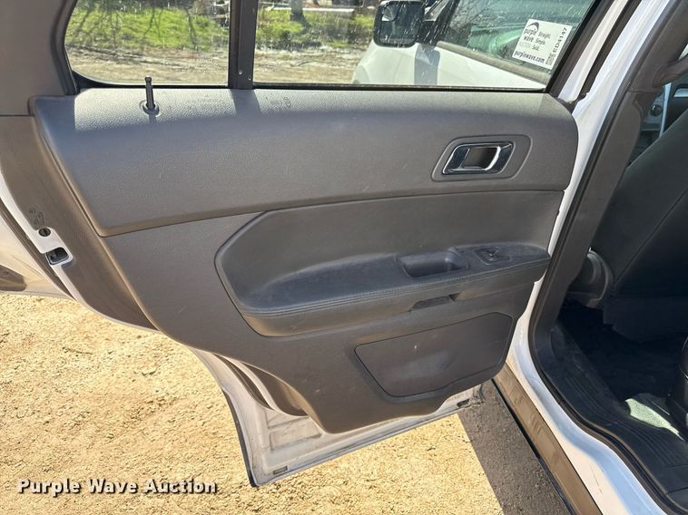 image for item ED4147 2014 Ford Explorer Police Interceptor SUV