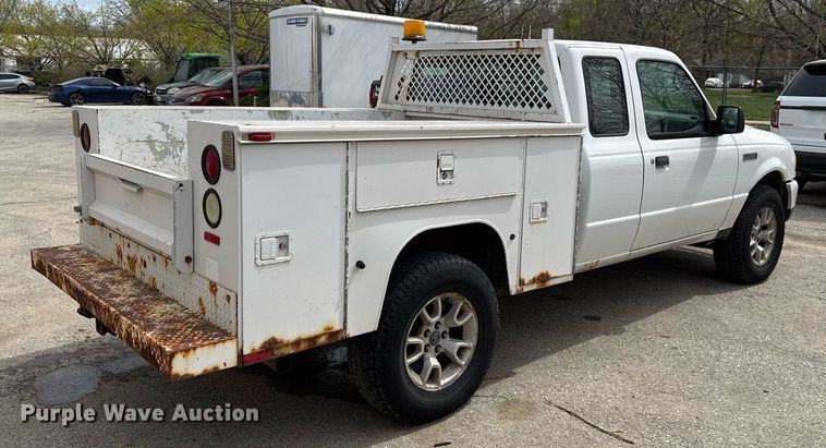 image for item ED4195 2007 Ford Ranger XLT SuperCab utility bed pickup truck