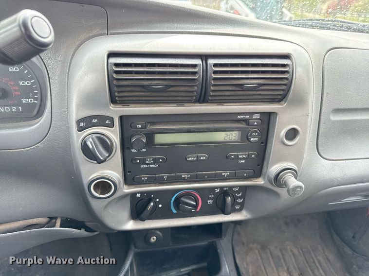 image for item ED4195 2007 Ford Ranger XLT SuperCab utility bed pickup truck