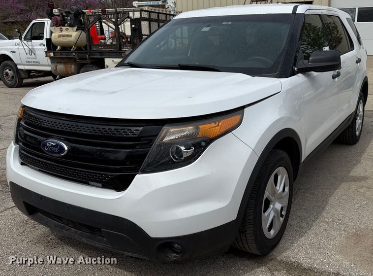 image for item ED4196 2014 Ford Explorer Police Interceptor SUV